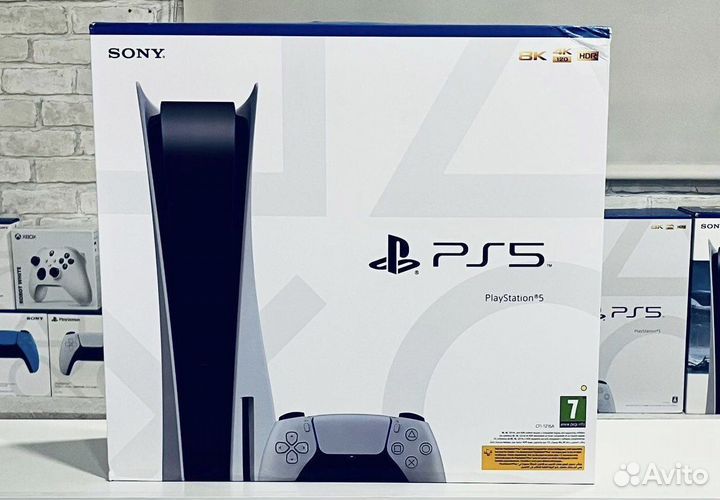 Sony Playstation 5 PS5 + 1000 Игр + Гарантия