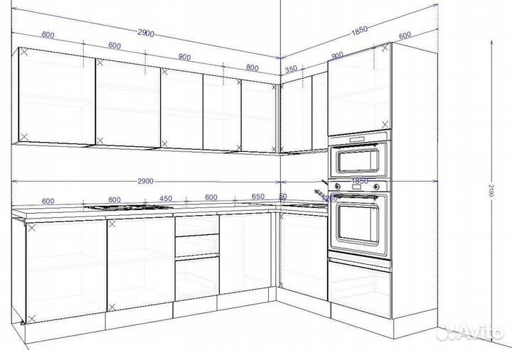 Кухонный гарнитур от производителя