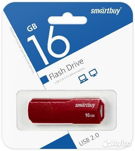Flash Usb 2.0 SmartBuy Clue на 16GB