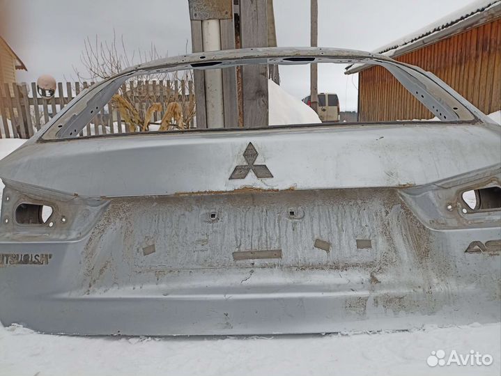 Крышка багажника мицубиси асх
