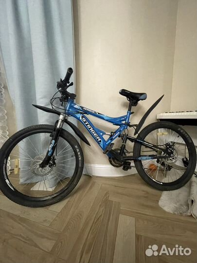 Велосипед горный с дисковыми тормозами