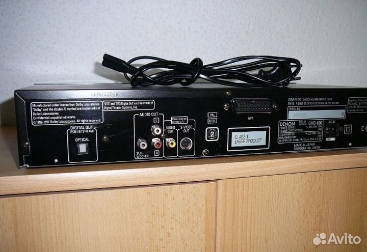 AV ресивер Denon 2802; CD/DVD плеер Denon 800