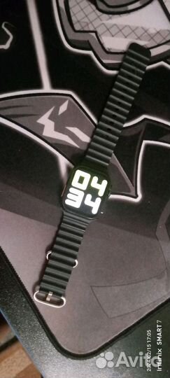 Смарт часы т 800Ultra чёрные