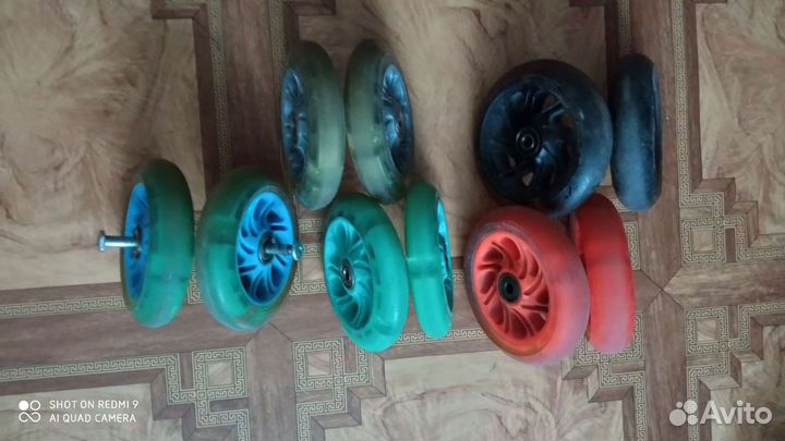 Колеса для самоката и тележки