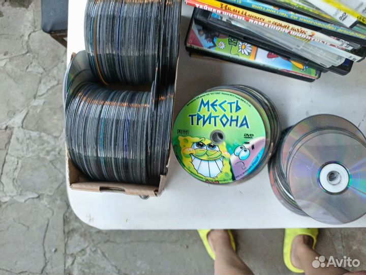 Диски на dvd и компьютер