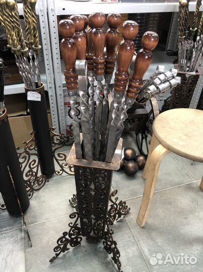 Шампурница подставка под шампуры