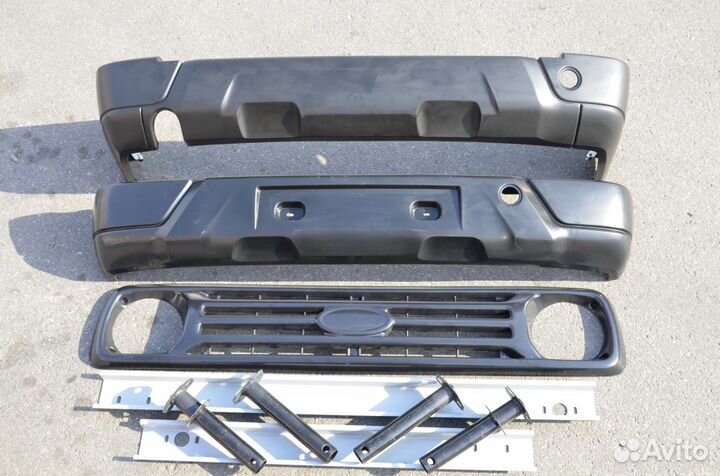 Бампер Нива 21213 Шевроле Урбан