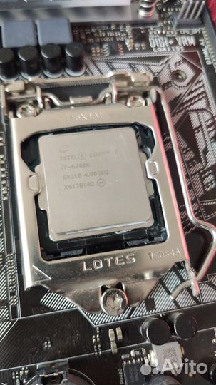 Игровая сборка I7 -6700k + Asus Z170-A
