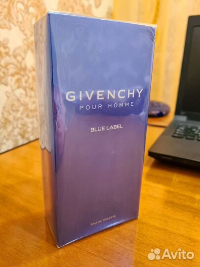 Givenchy pour homme blue label 100 мл оригинал