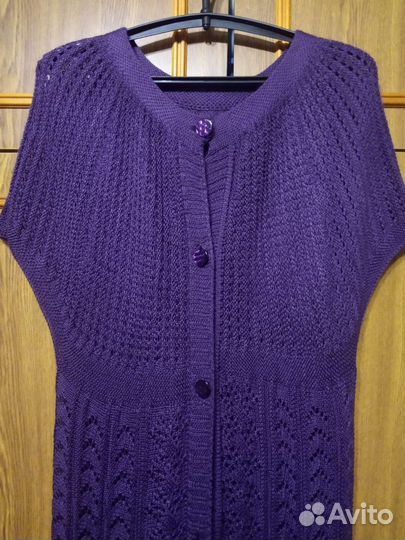 Кардиган женский вязаный