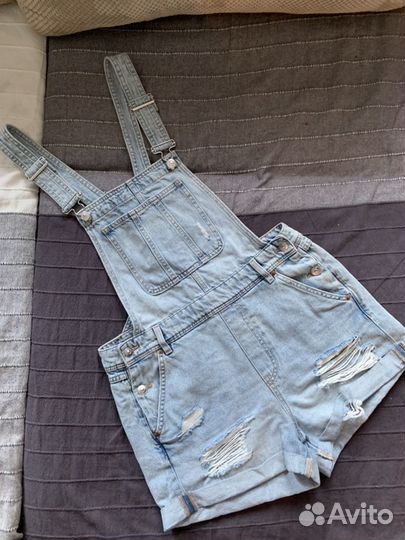 Джинсовые комбинезоны, сарафан Pull&bear (новый) и