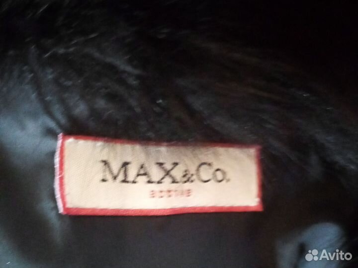 Куртка женская черная короткая 44