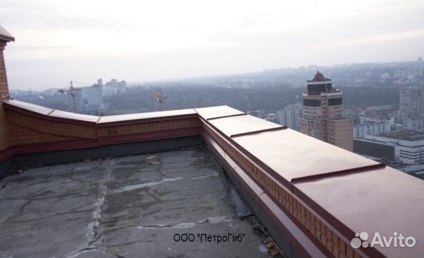 Парапет кровельный