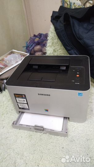 Принтер лазерный цветной samsung clp365