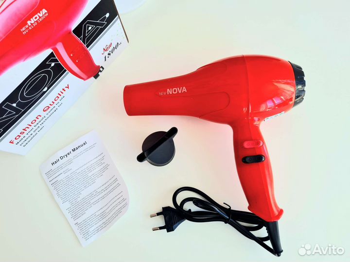 Фен для волос nova 1800W