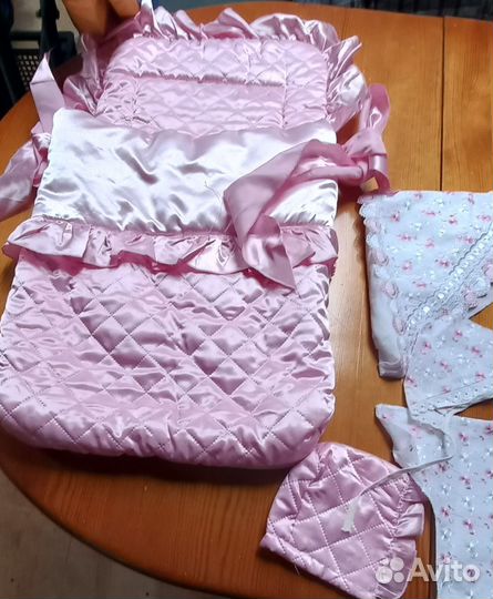 Конверт на выписку для девочки