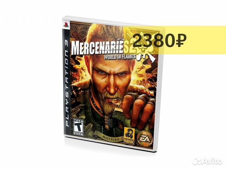 Mercenaries 2 World in Flames, б/у (PS3)