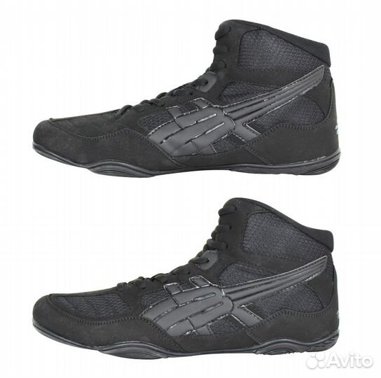 Борцовки на твердой подошве BoyBo New черные (38)