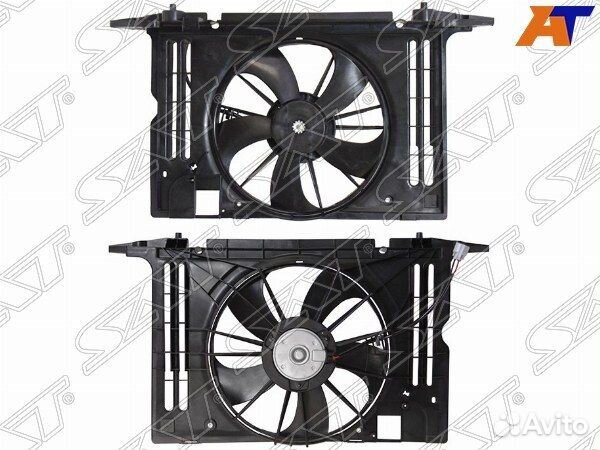 Диффузор радиатора в сборе toyota corolla ZE15