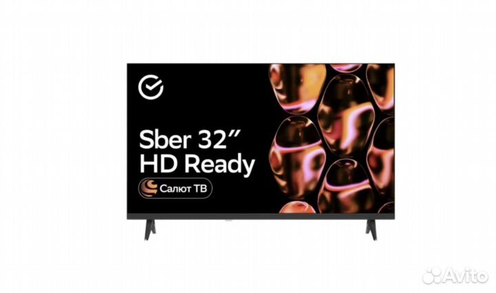 Телевизор Sber SDX-32H2124 SMART TV, Новый