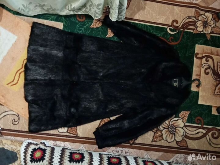 Шуба нутрия б/у