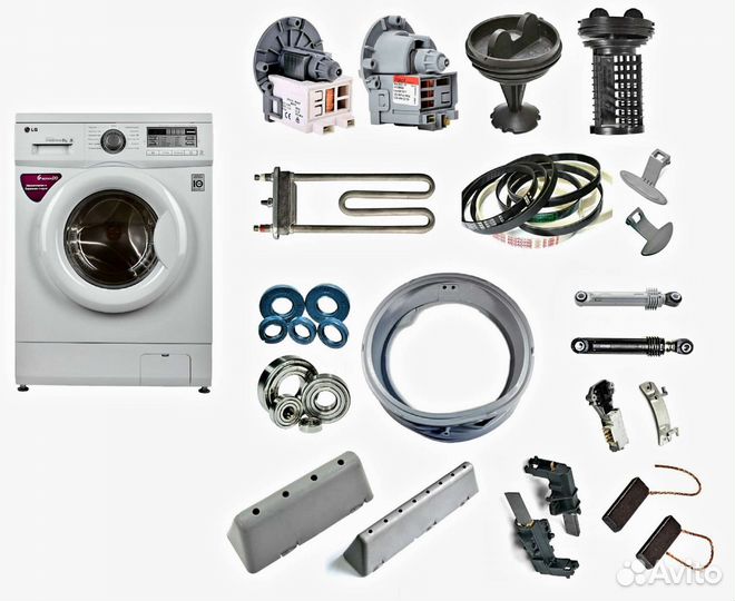 Запчасти для стиральной машины LG