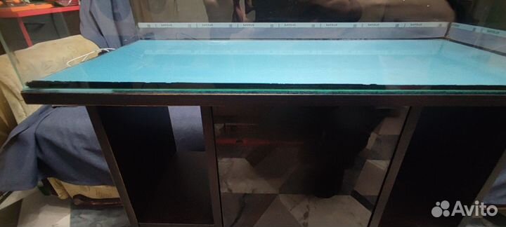 Аквариум с тумбой под ремонт