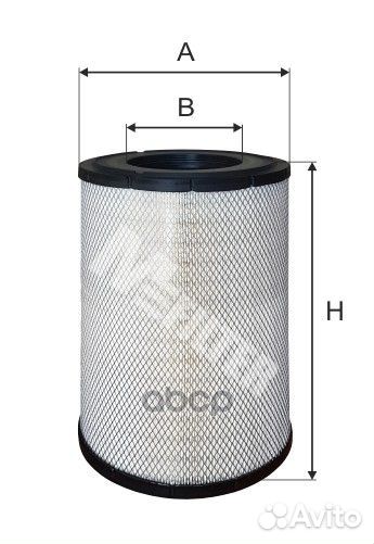A833 фильтр воздушный H492 D282 d153 ford CA
