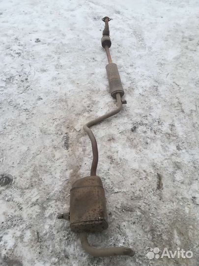 Выхлопная система Renault Megane 2