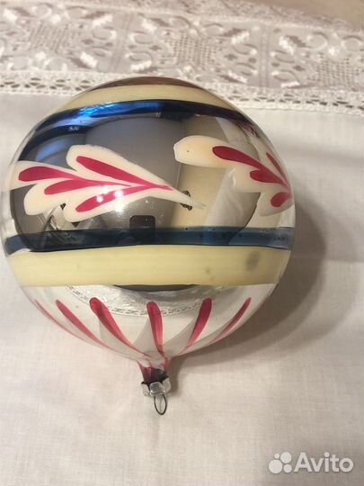 Новогодний большой шар СССР