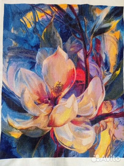 Картина вышивка крестом цветок