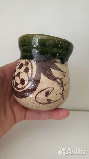 Чашки японские винтажные коллекционные, Орибэ