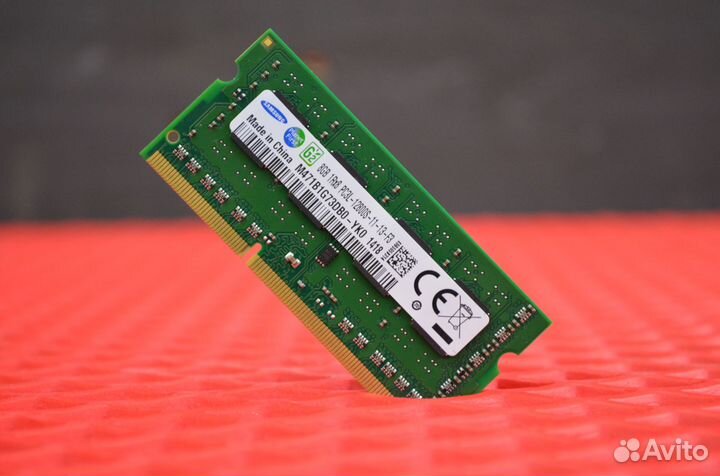 Оперативная память ddr3L для ноутбука 8gb