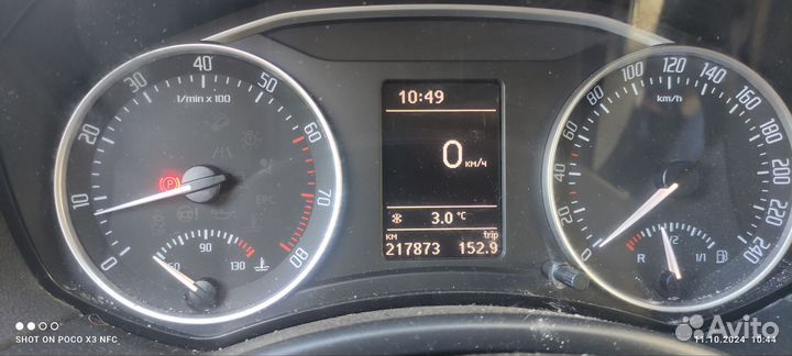 Skoda Octavia 1.8 МТ, 2012, 217 000 км