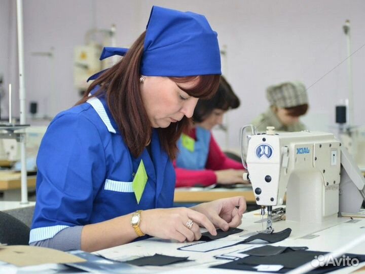 Швеи вахта цех пошива юбок