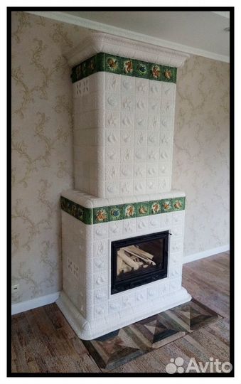 Изразцовый камин