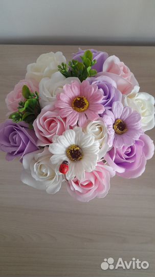 Мыльные розы букеты