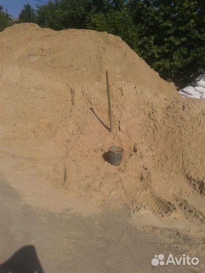 Песок строительный в наличии