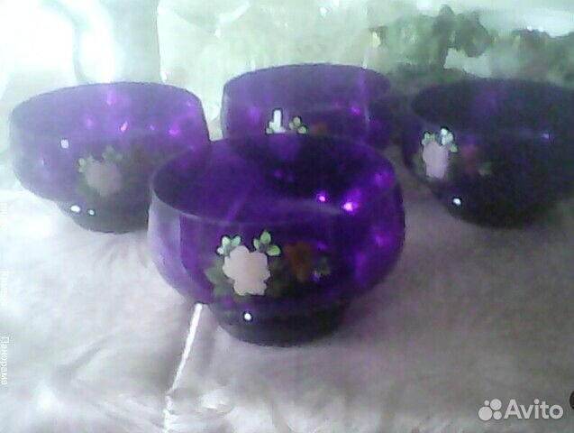 Ваза - кобальт. Чехия