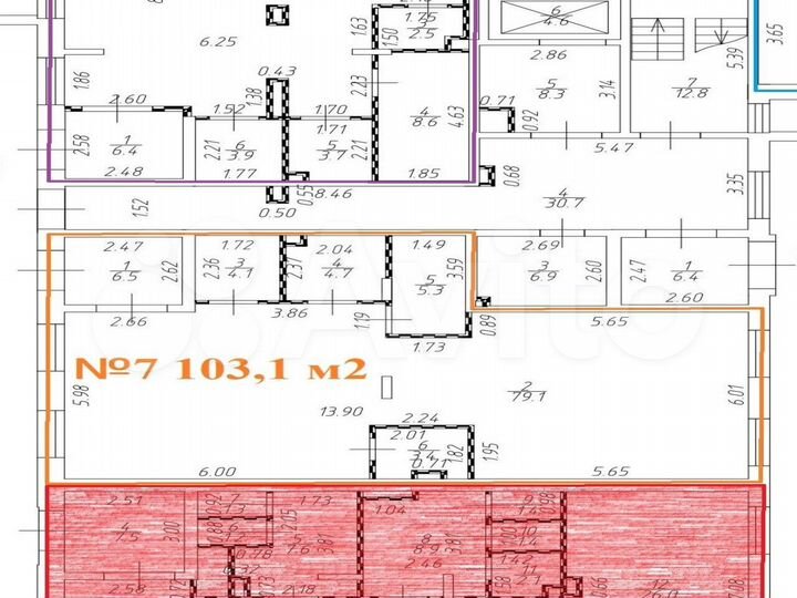 Сдам помещение свободного назначения, 103.1 м²