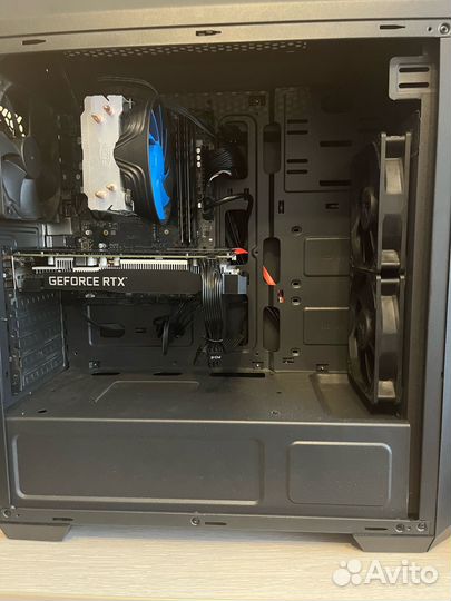 Продаю пк: i3-10100f + rtx 2060