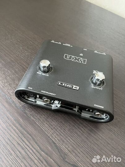 Внешняя звуковая карта Line 6 POD studio UX 1