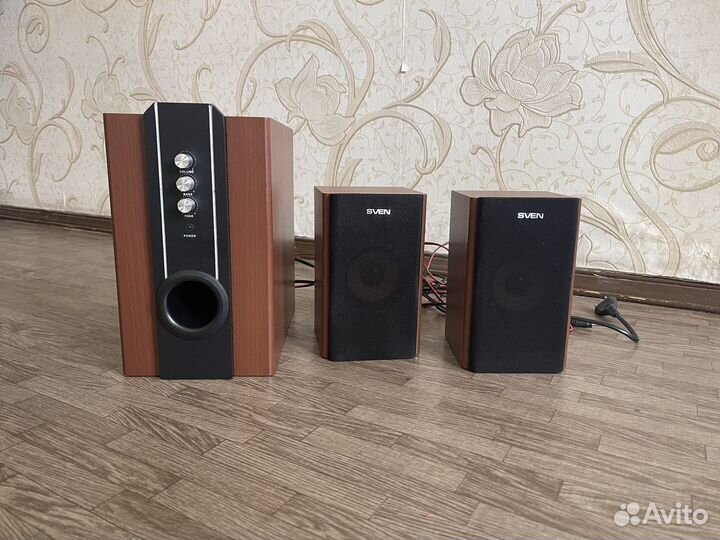 Колонки для компьютера с сабвуфером