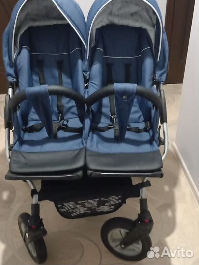 Польская коляска для двойни 2в 1