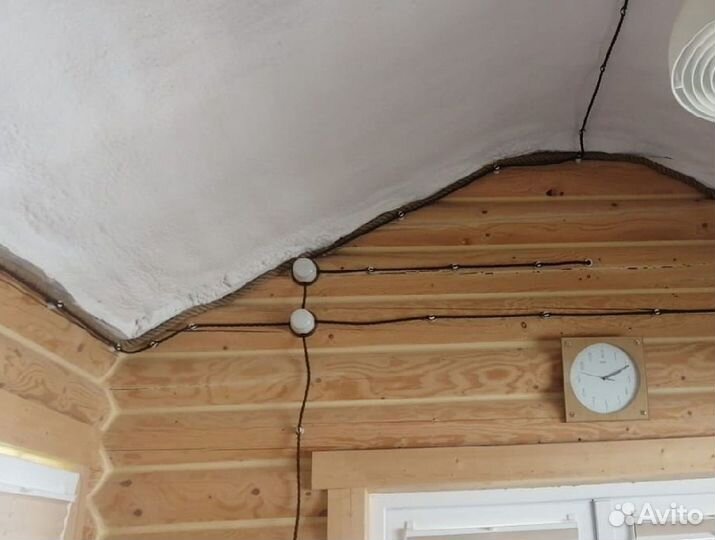 Утепление дома напылением ппу от 100 м.кв