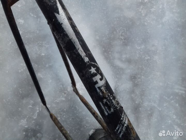 Рама велосипеда пвз 1970г