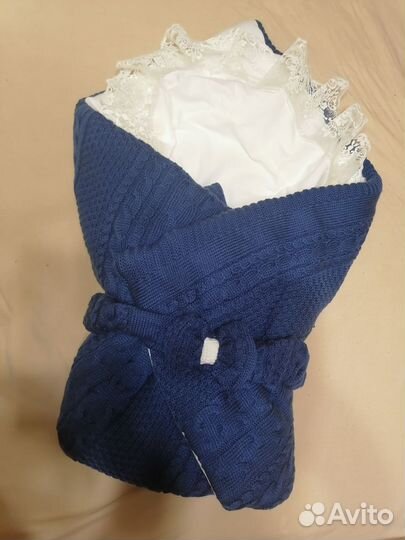 Конверт одеяло на выписку весна осень