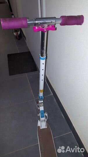 Самокат двухколесный детский 125мм Reaction