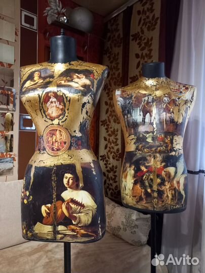 Манекен интерьерный. декор