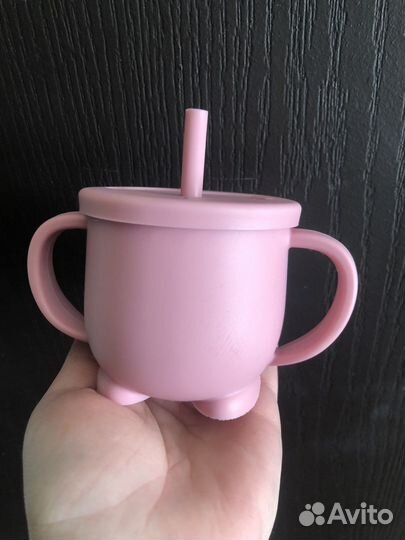 Поильник детский силиконовый